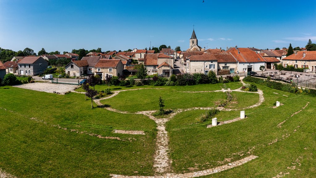 Le jardin archéologique vue 4/4